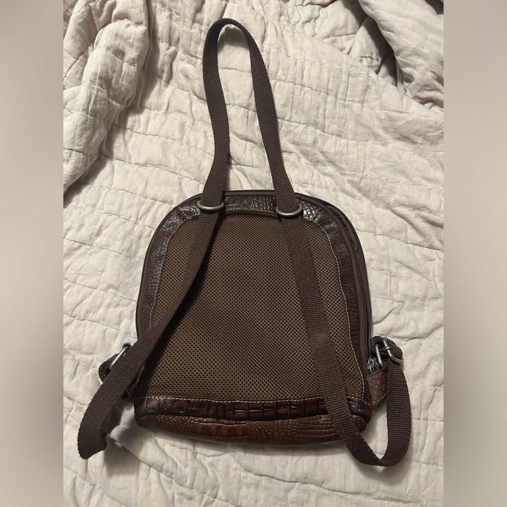 Hornback Croco Convertible Backpack/Crossbody - image 3